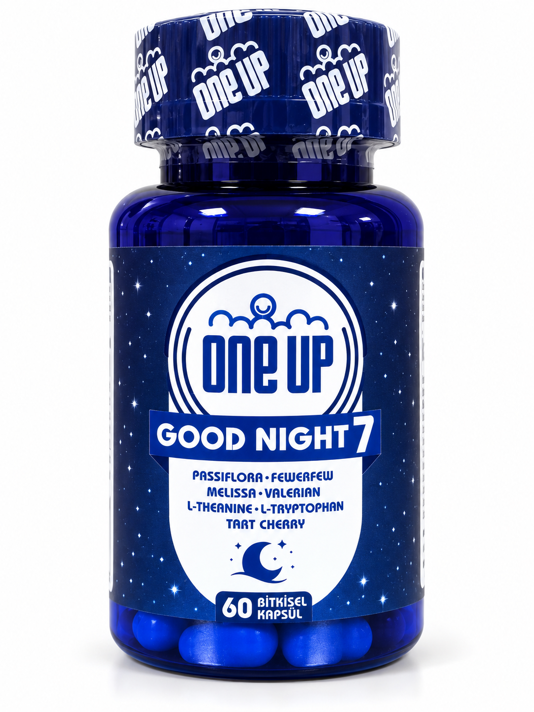 ONE UP Good Night 7 — 60 капсул — Упаковка — лицевая сторона